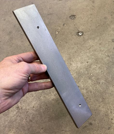 Steel plate for Beaumont horizontal belt grinder